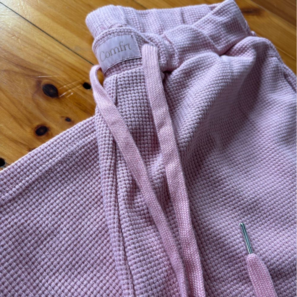 Baby Pink Comfrt Waffle Set Size Small - Picture 2 of 4